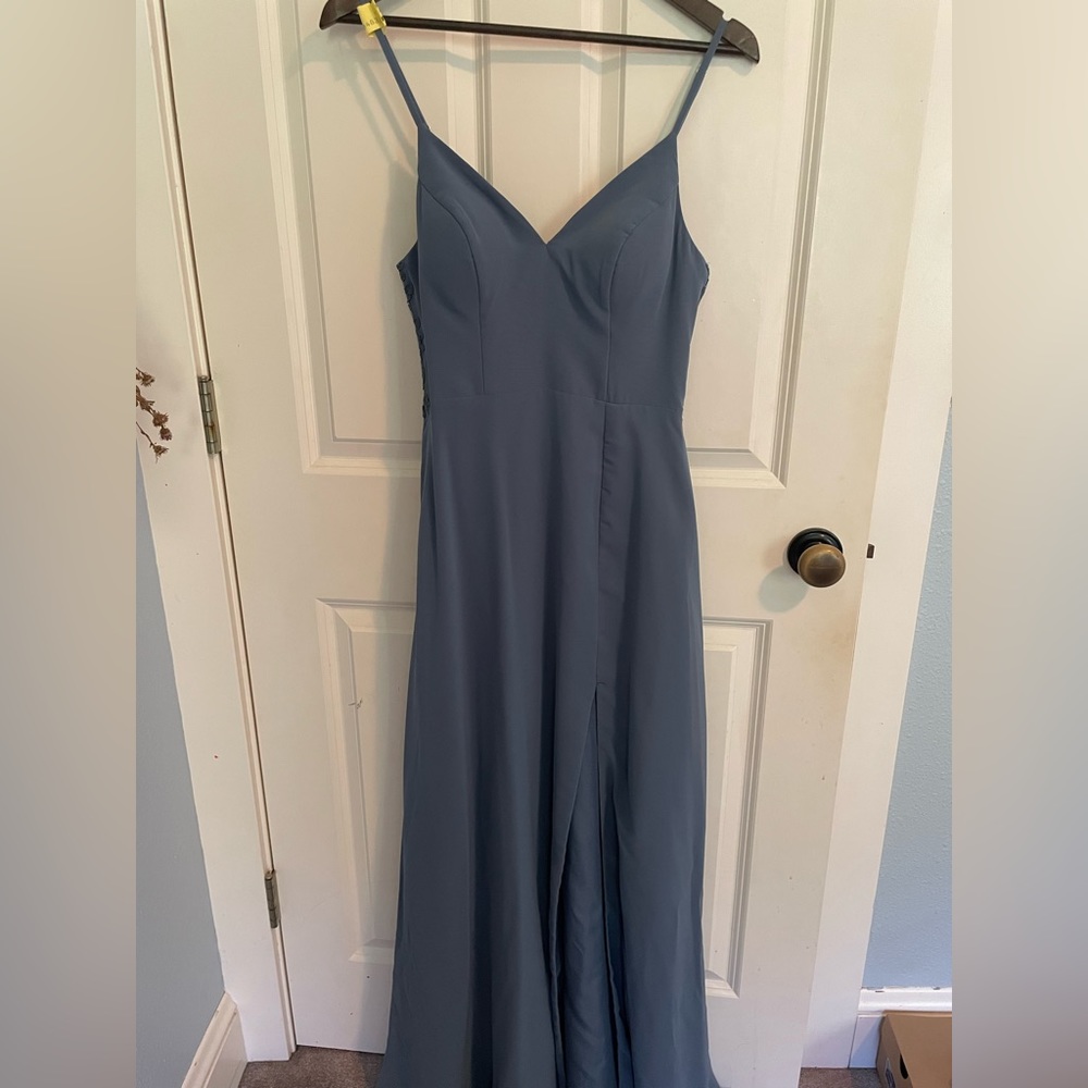 Twilight Azazie Lace Bridesmaids Dress size 4- altered for 5’7”